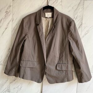 Ann Taylor Loft Button Blazer SZ 14